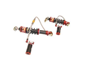 Intrax 4 Way Coilover Suspension kits for the Alfa Romeo 105 / 115 series Sedan, Coupés, Guilia TI, Super, Spider, Sprint, Sprint Speciale, Junior, GT 1300, GTA, GTAm, all engines
